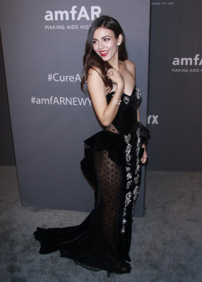 Victoria Justice – amfAR Gala at Cipriani Wall Street in NY