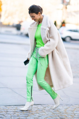 Victoria Jusice- New York Fashion Week 