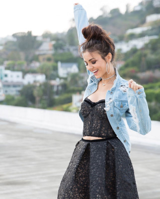 Victoria Justice and Madison Reed – Lefair Fall 2017 Photos