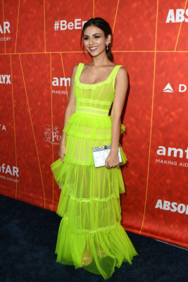 VICTORIA JUSTICE at Amfar Gala 2018 in Los Angeles 10/18/2018