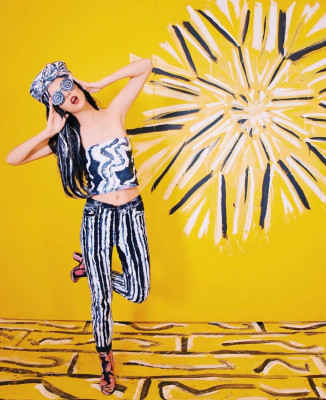 Victoria Justice by Alexa Meade Photoshoot, January 2018