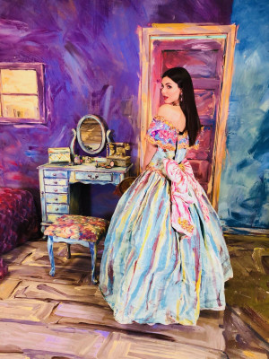 Victoria Justice by Alexa Meade Photoshoot, January 2018