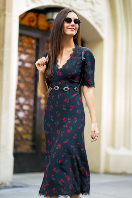 Victoria Justice Street Fashion – NYC 