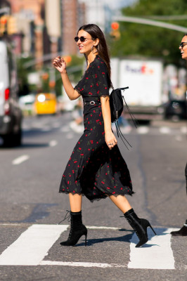 Victoria Justice Street Fashion – NYC 
