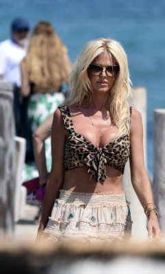 VICTORIA SILVSTEDT Out in St-tropez 07/18/2020