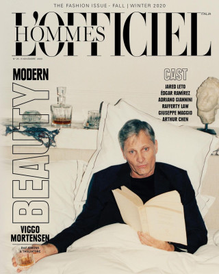 Viggo Mortensen by Quentin De Briey for L&#039;Officiel Hommes // 2020