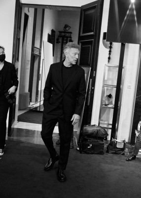 Vincent Cassel + Tina Kunakey for The Kooples // 2021