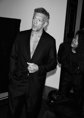 Vincent Cassel + Tina Kunakey for The Kooples // 2021
