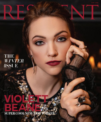 Violett Beane – Resident Magazine Winter Issue January 2019