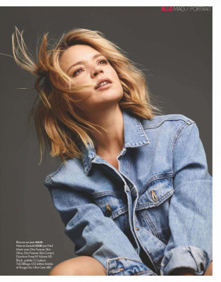 VIRGINIE EFIRA in Elle Magazine, March 2020