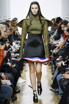 Vittoria Ceretti - J.W.Anderson Autumn/Winter 2017 Fashion Show in London