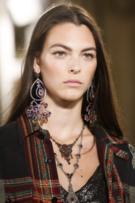 Vittoria Ceretti -Ralph Lauren Autumn/Winter 2018 Fashion Show in New York
