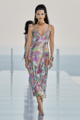 Versace Pre-Fall 2023 Fashion Show in Cannes