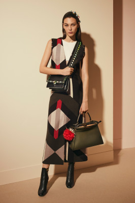 Vittoria Ceretti - for Fendi Pre-Fall Collection