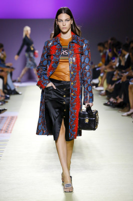 Vittoria Ceretti - Versace Spring/Summer 2019 Fashion Show in Milan