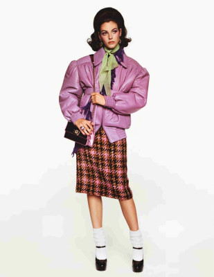 Vittoria Ceretti - by Alasdair McLellan for Vogue UK November 2018 