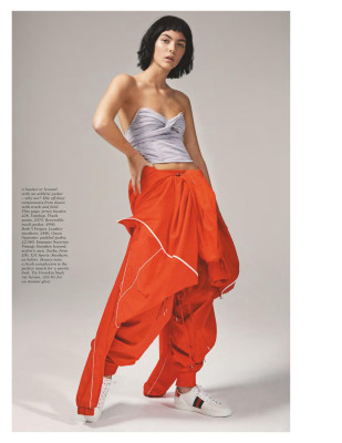 Vittoria Ceretti - by Collier Schorr for Vogue UK 