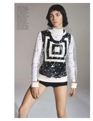 Vittoria Ceretti - by Collier Schorr for Vogue UK 