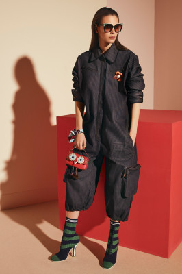Vittoria Ceretti - for Fendi Pre-Fall Collection