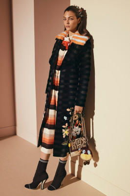 Vittoria Ceretti - for Fendi Pre-Fall Collection