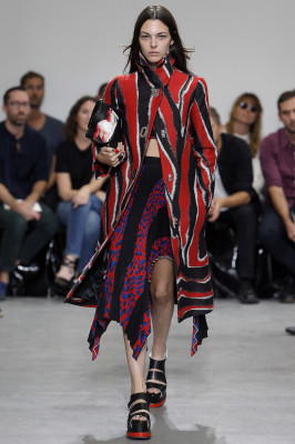 Vittoria Ceretti - Proenza Schouler Spring/Summer 2018 Fashion Show in New York