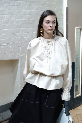 Vittoria Ceretti - J.W.Anderson Spring 2017 Fashion Show in London