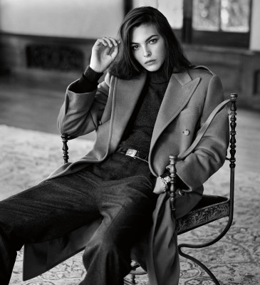 Vittoria Ceretti - Ralph Lauren Icons Ad Campaign by Steven Meisel