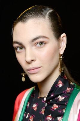 Vittoria Ceretti - Salvatore Ferragamo Autumn/Winter 2018 Fashion Show in Milan