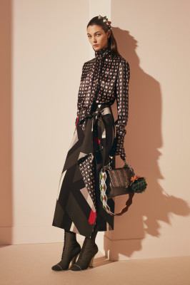 Vittoria Ceretti - for Fendi Pre-Fall Collection