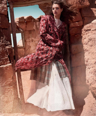 Vittoria Ceretti - for Vogue US by Mario Testino