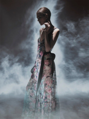  Vittoria Ceretti - Giorgio Armani Fall/Winter Campaign by Solve Sundsbo