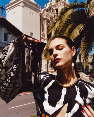 Vittoria Ceretti - Alexander Mcqueen Campaign