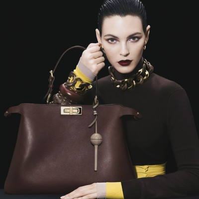Vittoria Ceretti ~ Fendi F/W 2024.25 by Steven Meisel