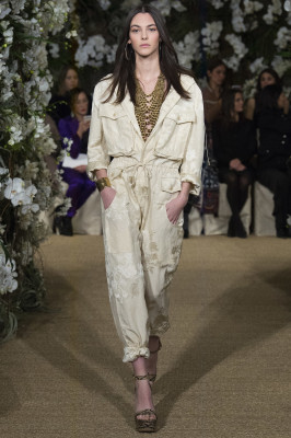 Vittoria Ceretti - Ralph Lauren Spring/Summer 2017 Fashion Show in New York