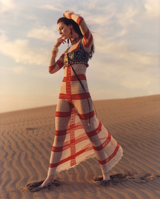 Vittoria Ceretti - Alexander McQueen Spring Summer Collection