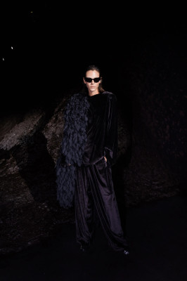 Front Row At Balenciaga Spring/Summer 2023 Fashion Show in Paris