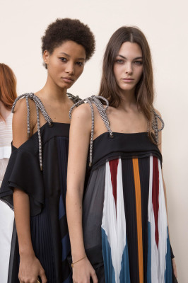 Vittoria Ceretti - Chloe Spring/Summer 2017 Fashion Show in Paris