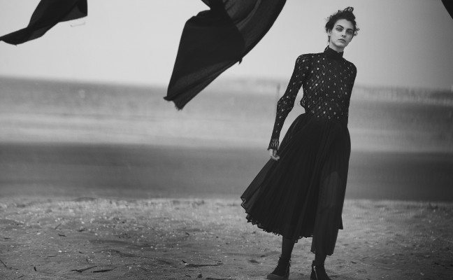 Vittoria Ceretti - Vogue Germany July 2019 by Peter Lindbergh