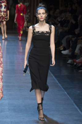 Vittoria Ceretti - Dolce &amp; Gabbana Spring/Summer 2018 Fashion Show in Milan