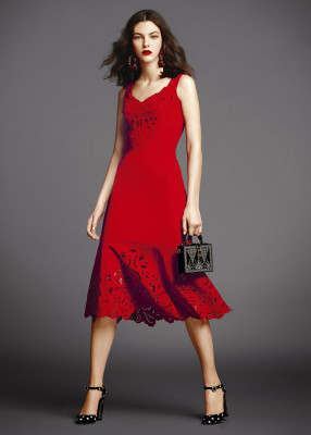  Vittoria Ceretti - Dolce &amp; Gabbana Spring/Summer Lookbook 