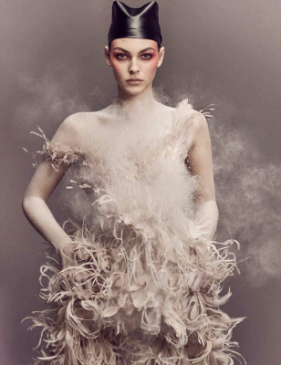Vittoria Ceretti - by Luigi and Iango for Vogue Germany 2018