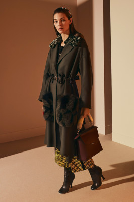 Vittoria Ceretti - for Fendi Pre-Fall Collection