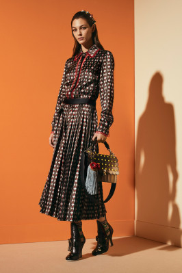 Vittoria Ceretti - for Fendi Pre-Fall Collection
