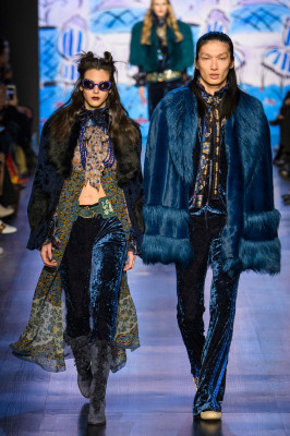Vittoria Ceretti - Anna Sui Fall/Winter 2017 Fashion Show in New York