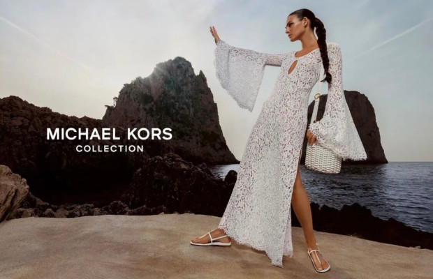 Vittoria Ceretti ~ Michael Kors Collection S/S 2024 by Inez van Lamsweerde 