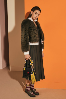 Vittoria Ceretti - for Fendi Pre-Fall Collection