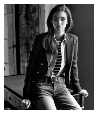 Vittoria Ceretti - Ralph Lauren Icons Ad Campaign by Steven Meisel