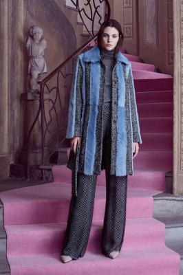 Vittoria Ceretti - for Blumarine Pre-Fall 2018 Collection