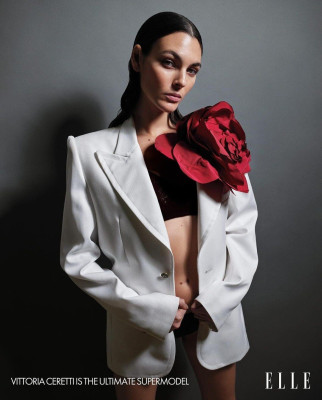 Vittoria Ceretti for ELLE US by Mario Sorrenti