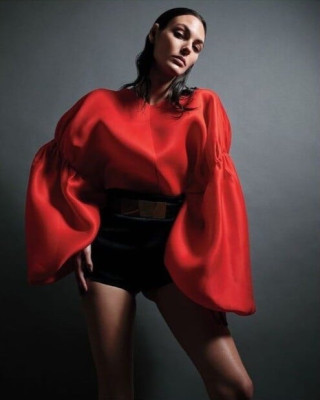 Vittoria Ceretti for ELLE US by Mario Sorrenti